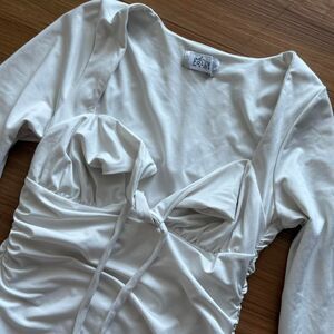 Oh-polly Women's White Dress